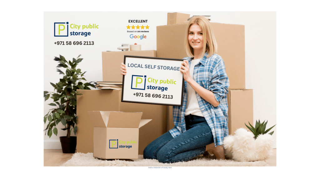 local self storage in dubai