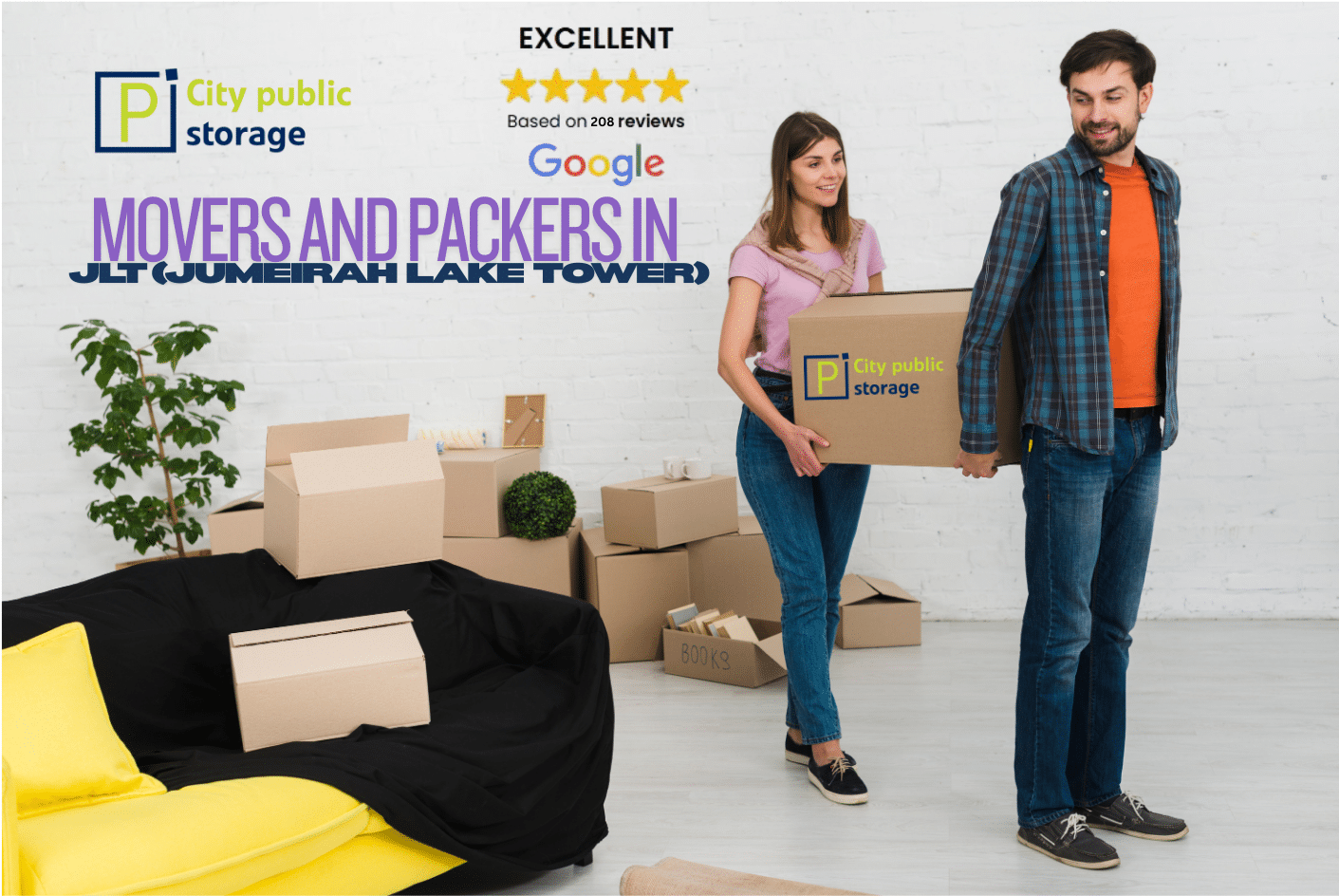 Movers and Packers in JLT Dubai | City Public Storage